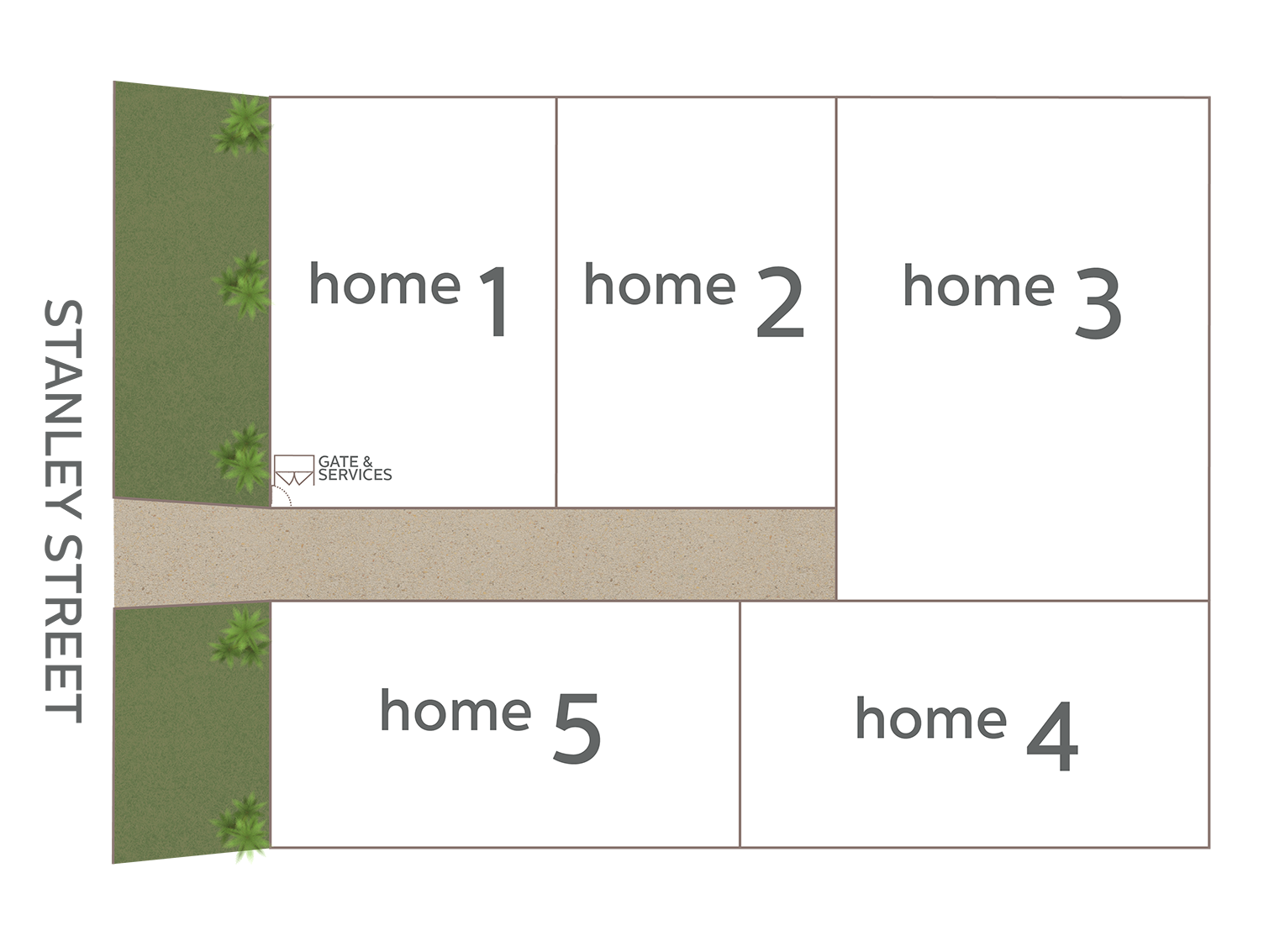 Stanley Street Site Plan